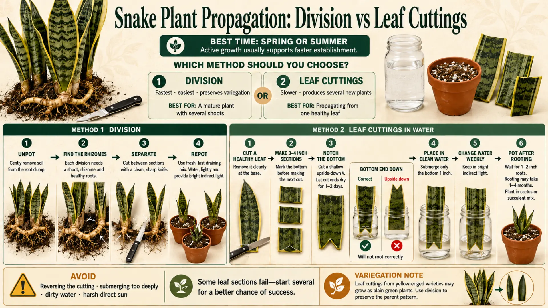 How to Propagate Snake Plant